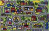 4 x 6 Small Drive Time Multi-Color Area Rug - Fun Time