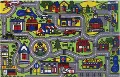 4 x 6 Small Drive Time Multi-Color Area Rug - Fun Time