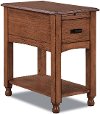 8710-028 Medium Brown Side Table -Kenilworth