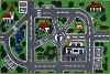 5 x 7 Medium City Streets Multi-Color Area Rug - Fun Time