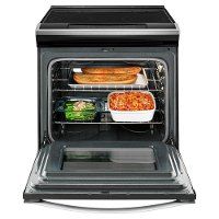 WEE510S0FS Whirlpool 4.8 cu. ft. Guided Electric Front Control Range With The Easy-Wipe Ceramic Glass Cooktop - Stainless Steel-2