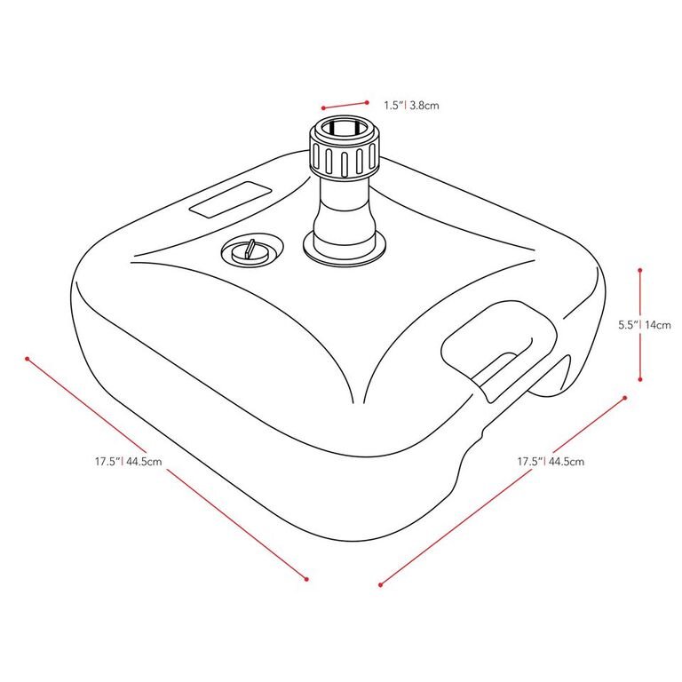 Patio Umbrella Base Stand-3