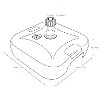 Patio Umbrella Base Stand-3