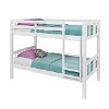 White Twin-Over-Twin Bunk Bed - Dakota-1