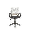 White and Black Mesh Office Chair - Workspace-5