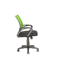 Lime Green and Black Mesh Office Chair - Workspace-4