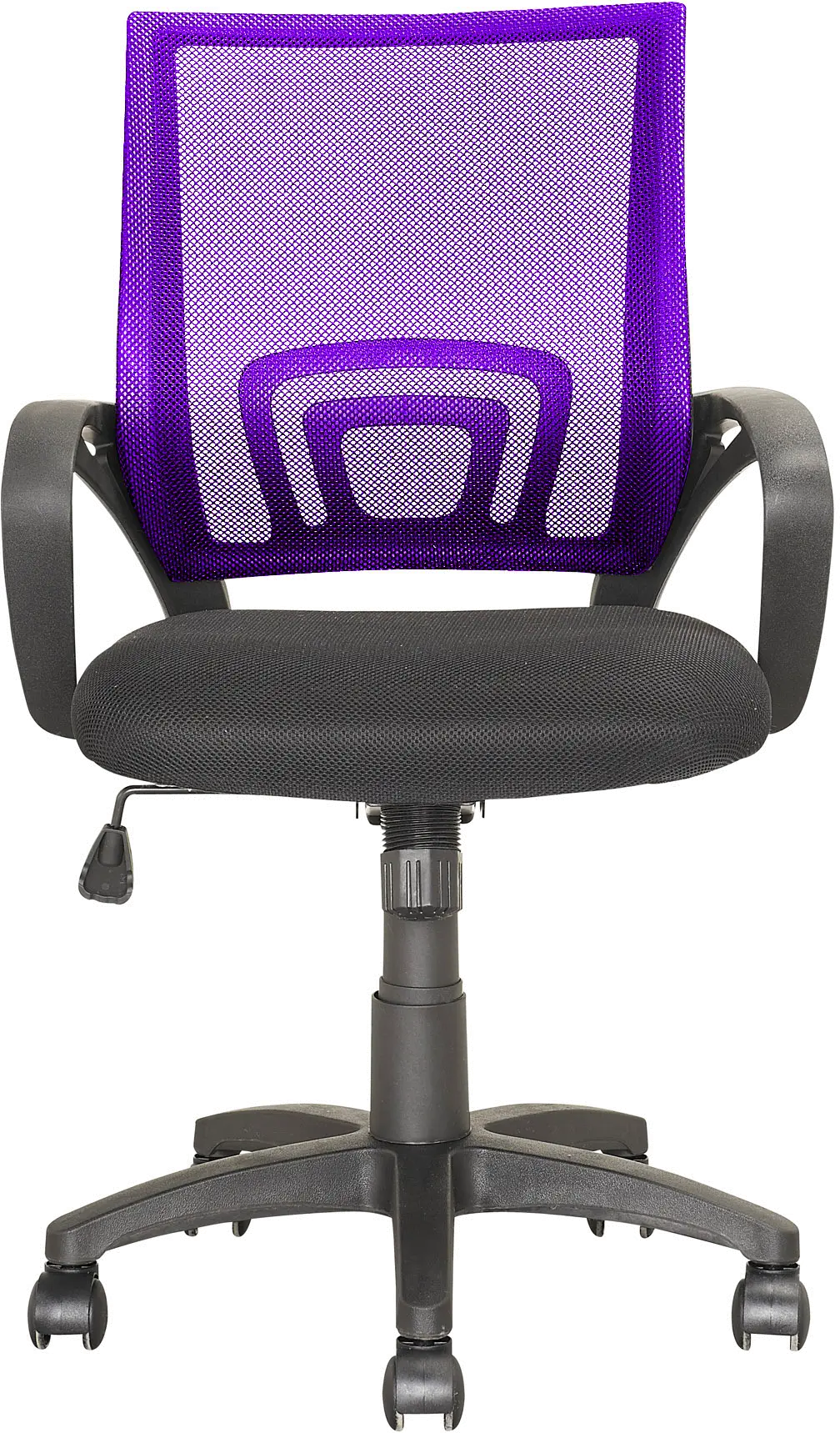 Workspace Black and Purple Mesh Office Chair-3