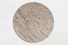 Gray Wash and Black 42 Inch Round Dining Table - American Retrospective -3