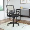 Dark Gray and Black Mesh Office Chair - Workspace-2