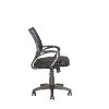 Dark Gray and Black Mesh Office Chair - Workspace-4