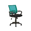 Teal and Black Mesh Office Chair - Workspace-3