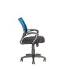 Blue and Black Mesh Office Chair - Workspace-4