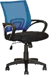 Workspace Blue and Black Mesh Office Chair