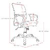 Orange and Black Mesh Office Chair - Workspace-2