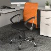 Orange and Black Mesh Office Chair - Workspace-3