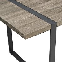 Contemporary Gray Dining Table - Urban Blend-2