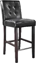 Antonio Black Bar Stool