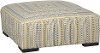 Striped Yellow Casual Contemporary Cocktail Ottoman - Piccolo