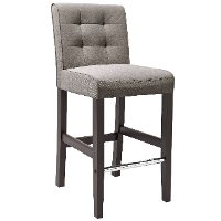 Gray Tweed Bar Stool - Antonio-2