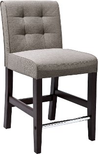 Gray Tweed Counter Height Stool - Antonio