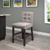 Gray Tweed Counter Height Stool - Antonio-2