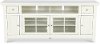 72 Inch Modern Country White TV Stand - Tidewater
