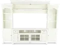 Country White 72 Inch Entertainment Center