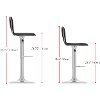 Tall Curved-Back Adjustable Bar Stool (Set of 2)-6