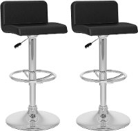 Low-Back Adjustable Bar Stool (Set of 2)