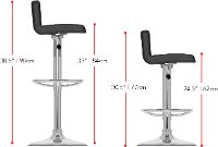 Low-Back Adjustable Bar Stool (Set of 2)-3