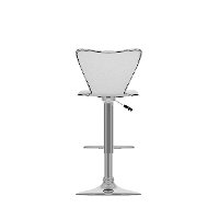 Tall Curved-Back Adjustable Bar Stool (Set of 2)-2