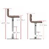High-Back Adjustable Bar Stool (Set of 2)-5
