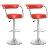 Open-Back Adjustable Bar Stool (Set of 2)