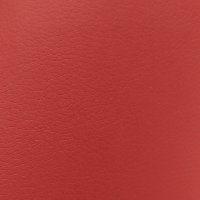 Red Leather Upholstered Adjustable Bar Stool (Set of 2)