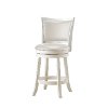 White Wash Counter Height Stool (Set of 2) - Woodgrove-2