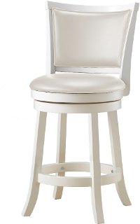 White Wash Counter Height Stool (Set of 2) - Woodgrove-2