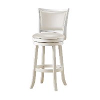 White Wash Bar Stools (Set of 2) - Woodgrove-4