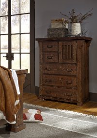 Tobacco Brown Classic Chest of Drawers - Forrester