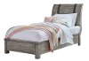 Rustic Casual Pine 6 Piece Twin Bedroom Set - Nelson-2