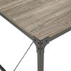 Angle Iron Wood Dining Table (48 Inch)-2
