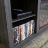 Black TV Stand and Fireplace (58 Inch)-2