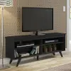 W58SCCBL Black TV Stand (58 Inch)