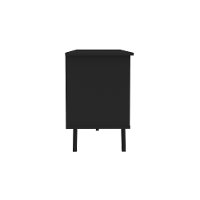Black TV Stand (58 Inch)-2