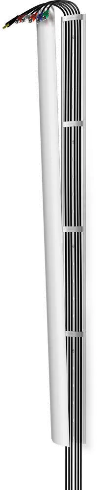 SA304-W1,CBL-TNL,4FT Sanus SA304 On-Wall Cable Management -2