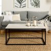 Marble Top Coffee Table (42 Inch)