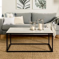 Marble Top Coffee Table (42 Inch)