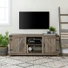 Gray Barn Door TV Stand (58 Inch)