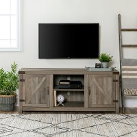 Gray Barn Door TV Stand (58 Inch)