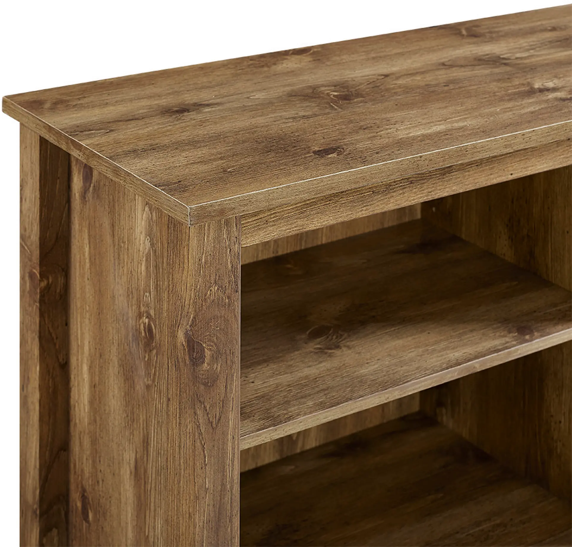 W70FP18BW Brown Wood 70 Inch TV Stand with Fireplace-2