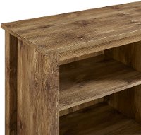 Brown Wood 70 Inch TV Stand with Fireplace-2